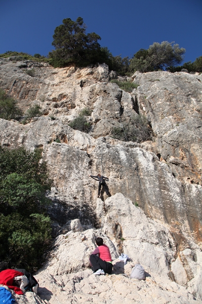 Free Climbing Cala Gonone - Foto: Budduddu