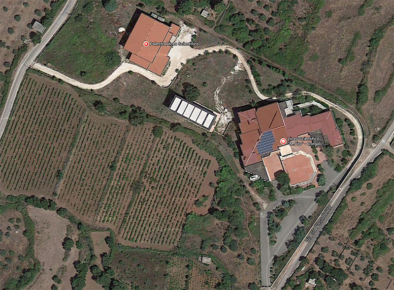 Liceo Scientifico Dorgali da Google Maps