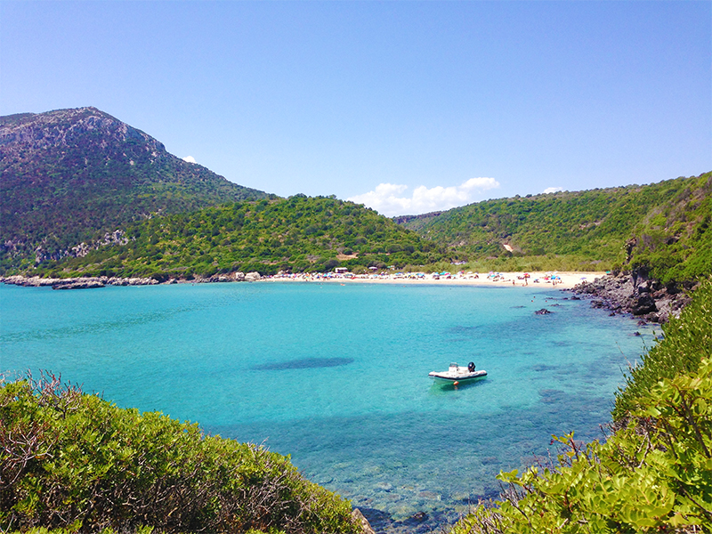 Cala Cartoe, agosto 2015 - Foto: Chiara Bacchitta