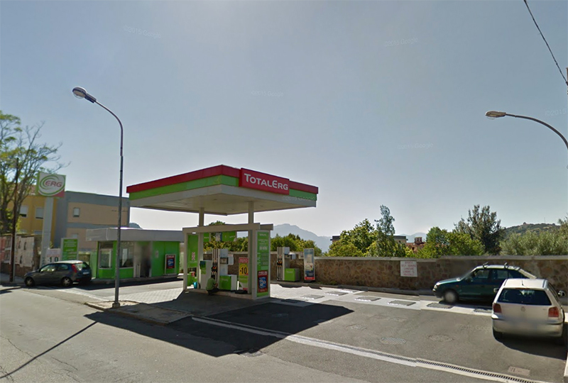Distributore Carburanti ERG a Nuoro - Foto: Google Maps