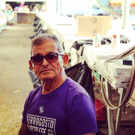 Agostino Sale, agosto 2015 - Foto: Antonella Fancello