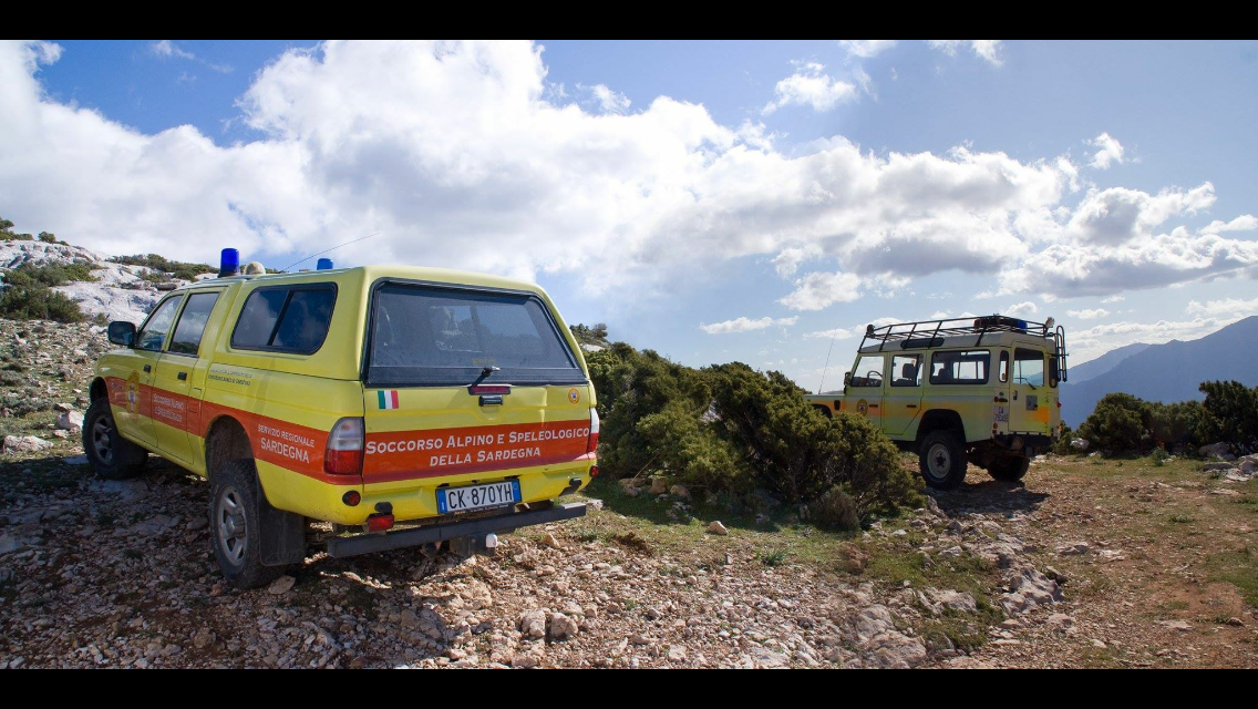 Foto tratta dalla pagina Facebook: Soccorso Alpino e Speleologico della Sardegna